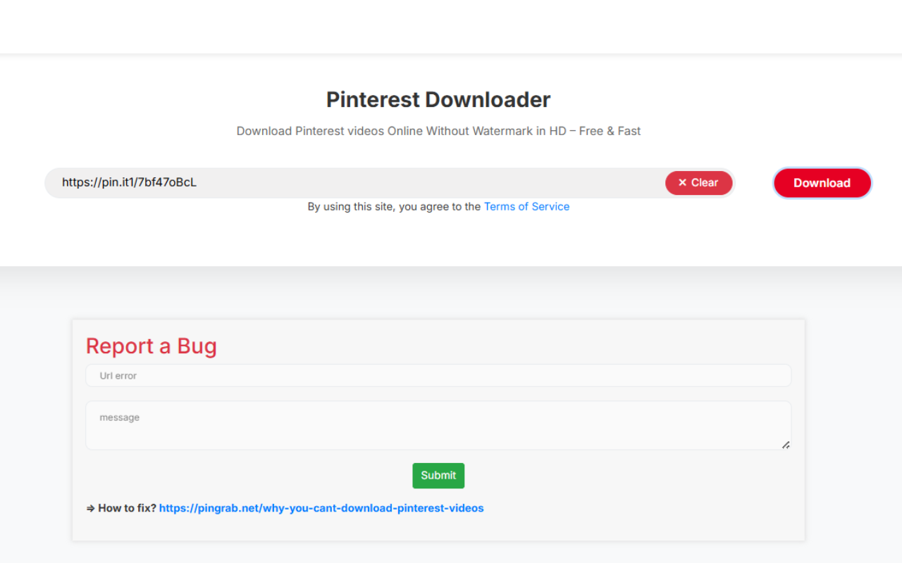 Why You Can’t Download Pinterest Videos? Causes and How to Fix Them